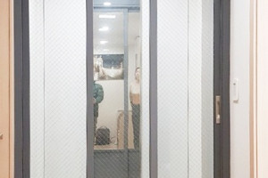 자연과 조화를 이룬 위례신도시, 슬림 3연동 중문으로 완성한 현관인테리어 후기